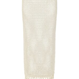 Alternative view of Fontelina Skirt With Fringe - Ivory